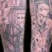 Tattoos - zombie attack tattoo - 56034